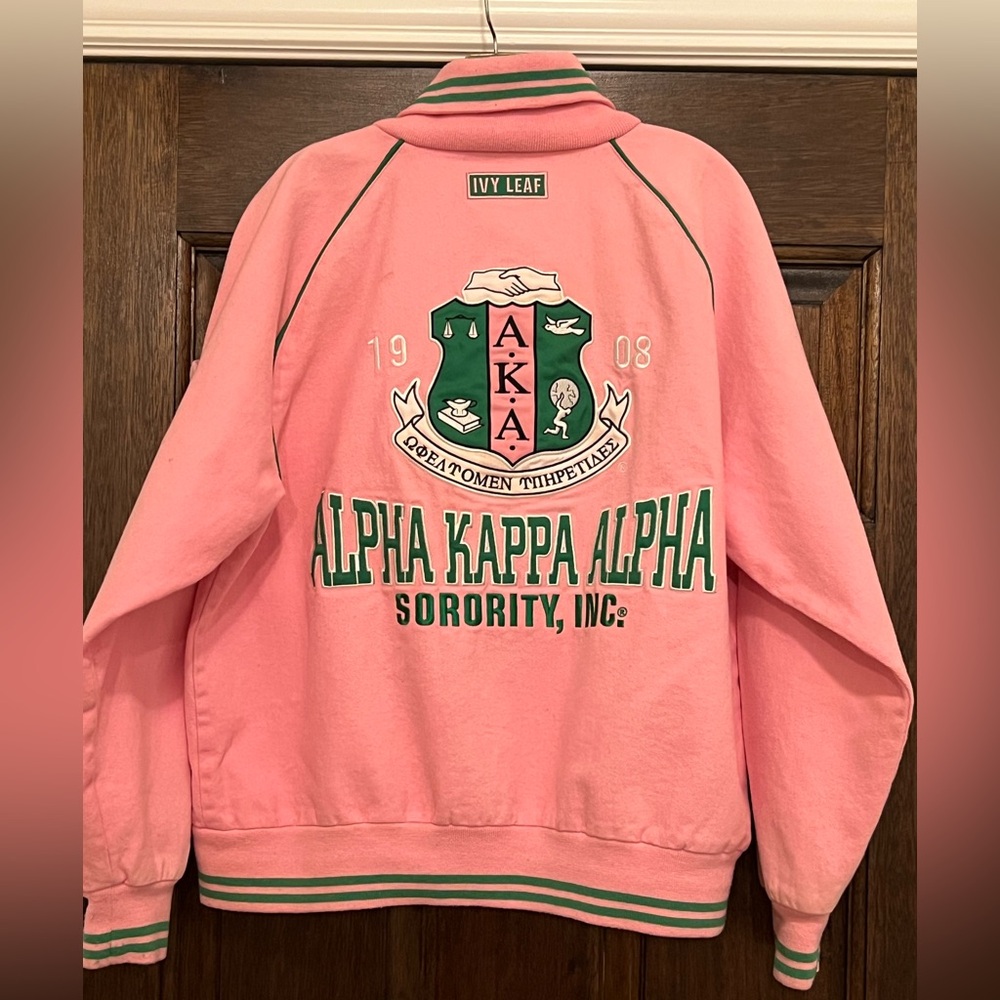 Pink Varsity Jacket - Picture 3 of 15